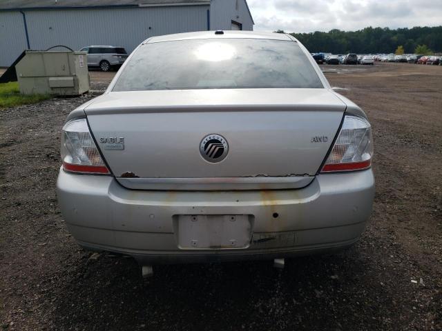 1MEHM43W38G623953 - 2008 MERCURY SABLE PREMIER SILVER photo 6