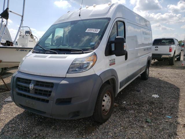 3C6TRVDG4HE522728 - 2017 RAM PROMASTER 2500 HIGH أبيض صورة 2
