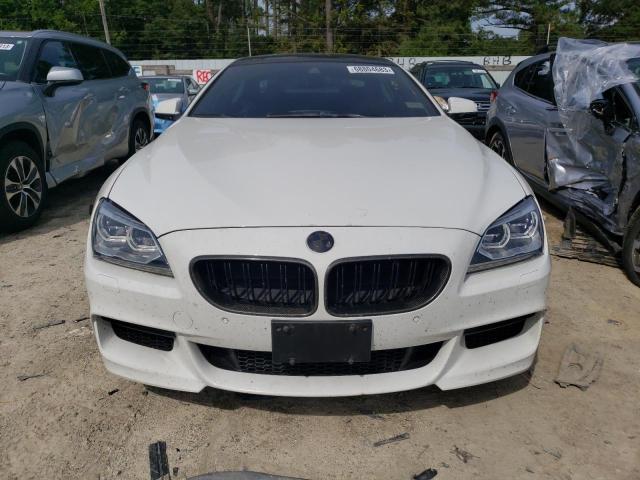 WBA6B8C5XFD453972 - 2015 BMW 640 XI GRAN COUPE WHITE photo 5