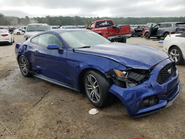 1FA6P8THXG5273617 - 2016 FORD MUSTANG BLUE photo 4