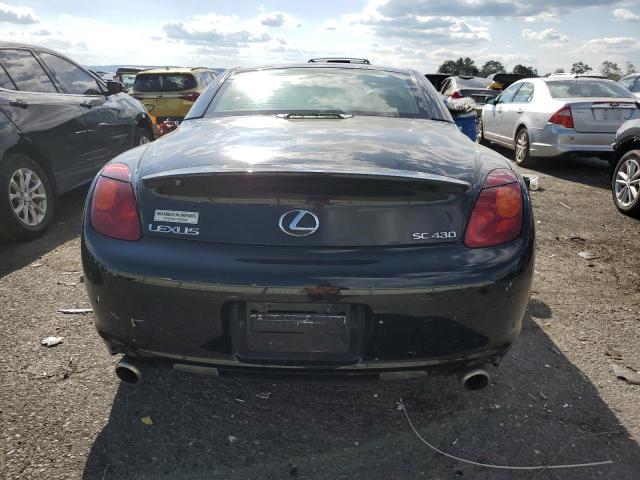 JTHFN48Y220031491 - 2002 LEXUS SC 430 BLACK photo 6