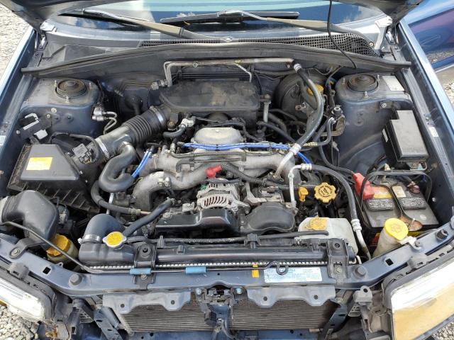 JF1SG67627H707183 - 2007 SUBARU FORESTER 2.5X LL BEAN BLUE photo 11