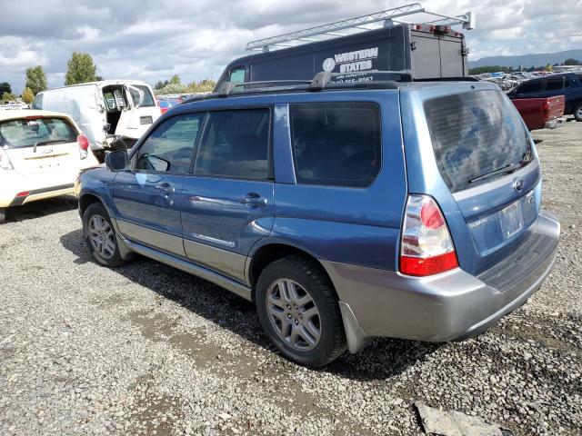 JF1SG67627H707183 - 2007 SUBARU FORESTER 2.5X LL BEAN BLUE photo 2