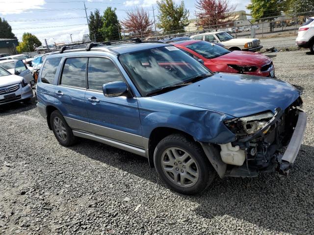 JF1SG67627H707183 - 2007 SUBARU FORESTER 2.5X LL BEAN BLUE photo 4