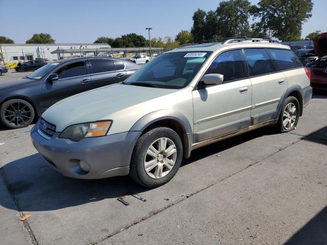 4S4BP62C657327964 - 2005 SUBARU LEGACY OUTBACK 2.5I LIMITED GREEN photo 1