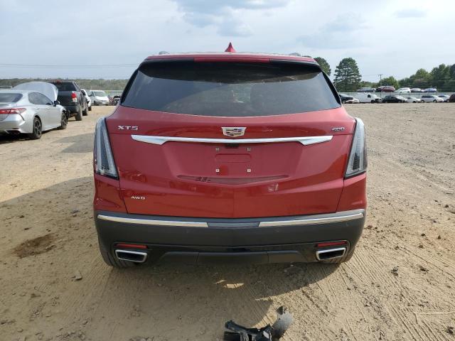 1GYKNHRS9PZ130677 - 2023 CADILLAC XT5 SPORT RED photo 6