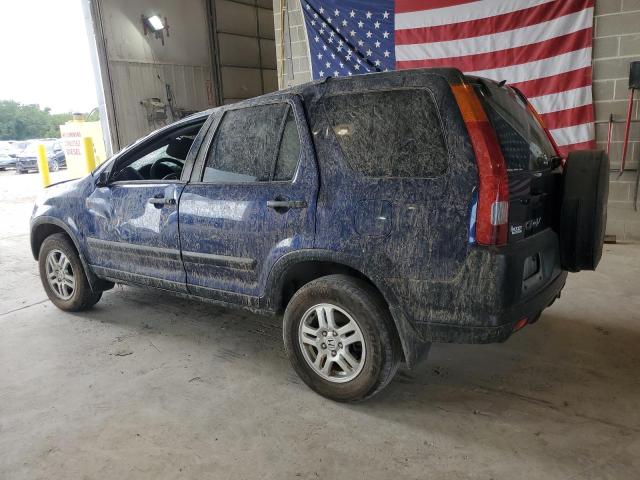 JHLRD78843C025942 - 2003 HONDA CR-V EX BLUE photo 2