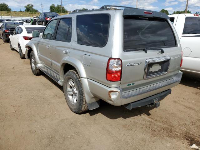 JT3HN87R620369377 - 2002 TOYOTA 4RUNNER LIMITED SILVER photo 2