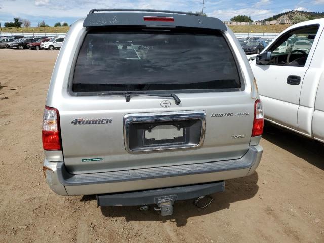 JT3HN87R620369377 - 2002 TOYOTA 4RUNNER LIMITED SILVER photo 6