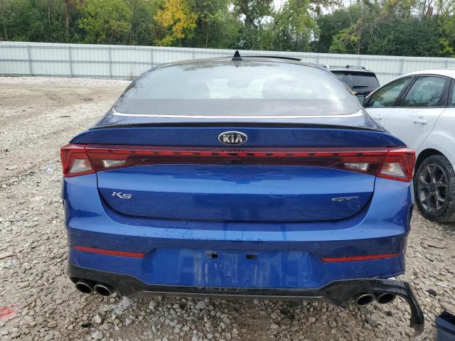 5XXG44J8XMG069880 - 2021 KIA K5 GT BLUE photo 6