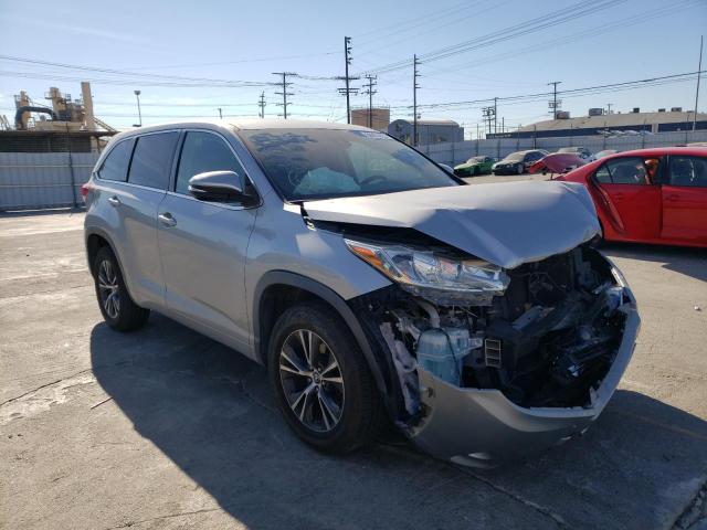 5TDZZRFH6HS190183 - 2017 TOYOTA HIGHLANDER LE SILVER photo 4