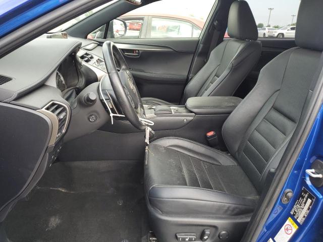 JTJBARBZ7K2191586 - 2019 LEXUS NX 300 BASE أزرق صورة 7