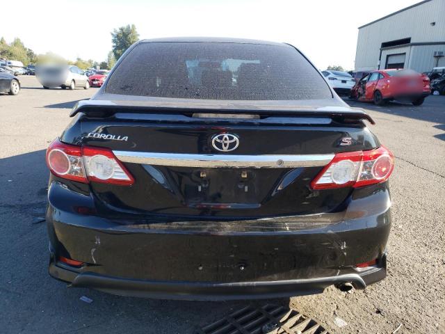 2T1BU4EEXDC976534 - 2013 TOYOTA COROLLA BASE BLACK photo 6