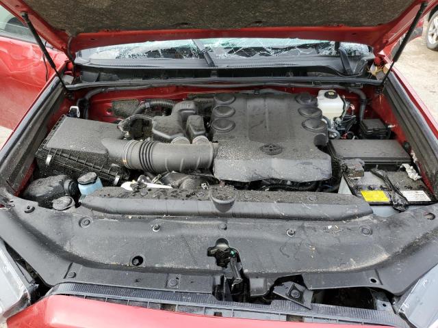 JTENU5JR8N6080877 - 2022 TOYOTA 4RUNNER SR5/SR5 PREMIUM 红色 照片 12
