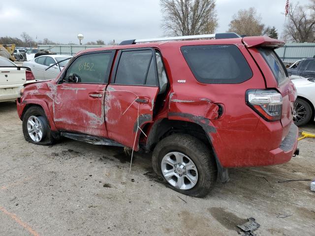 JTENU5JR8N6080877 - 2022 TOYOTA 4RUNNER SR5/SR5 PREMIUM 红色 照片 2