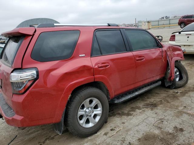 JTENU5JR8N6080877 - 2022 TOYOTA 4RUNNER SR5/SR5 PREMIUM RED photo 3