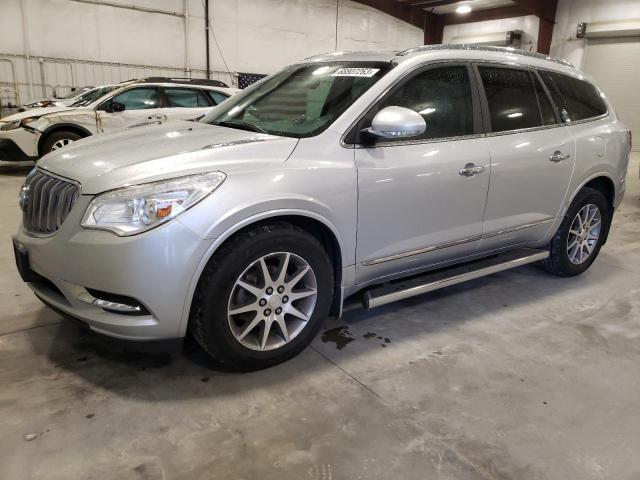 5GAKRBKDXEJ135709 - 2014 BUICK ENCLAVE SILVER photo 1