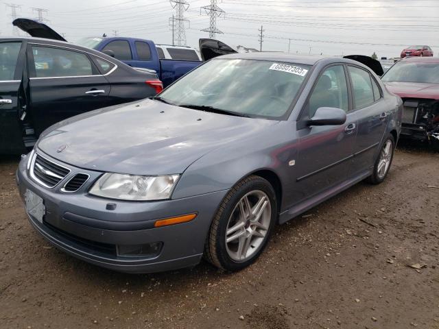 YS3FD49Y971138342 - 2007 SAAB 9-3 2.0T GRAY photo 1