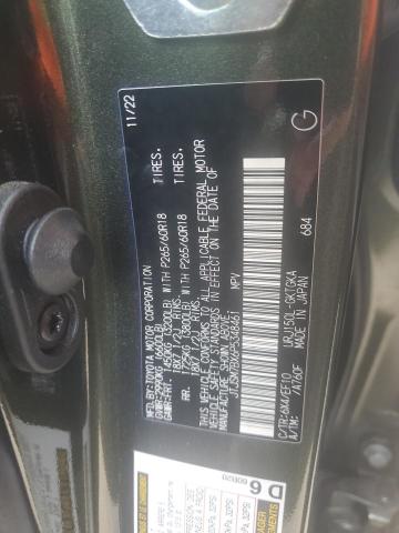 JTJSM7BX6P5348461 - 2023 LEXUS GX 460 GREEN photo 12