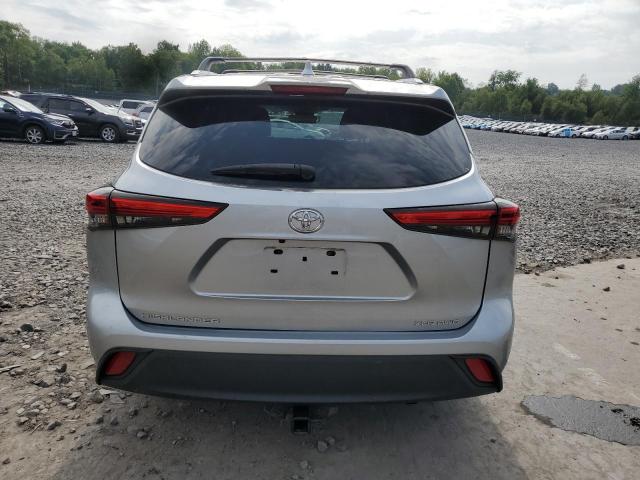 5TDGZRBHXMS526361 - 2021 TOYOTA HIGHLANDER XLE Plata foto 6