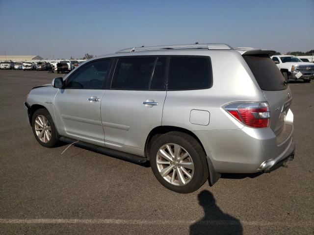 JTEEW44A182001782 - 2008 TOYOTA HIGHLANDER HYBRID LIMITED SILVER photo 2