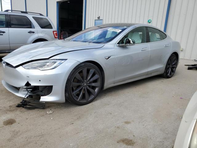5YJSA1E2XHF184561 - 2017 TESLA MODEL S Սպիտակ լուսանկար 1