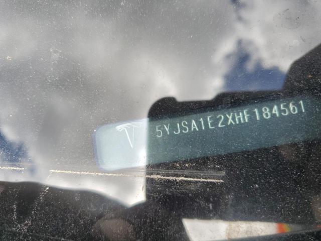 5YJSA1E2XHF184561 - 2017 TESLA MODEL S Սպիտակ լուսանկար 13