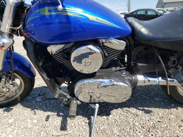 JKBVNKB114A001771 - 2004 KAWASAKI 1600 MEANSTREAK BLUE photo 7