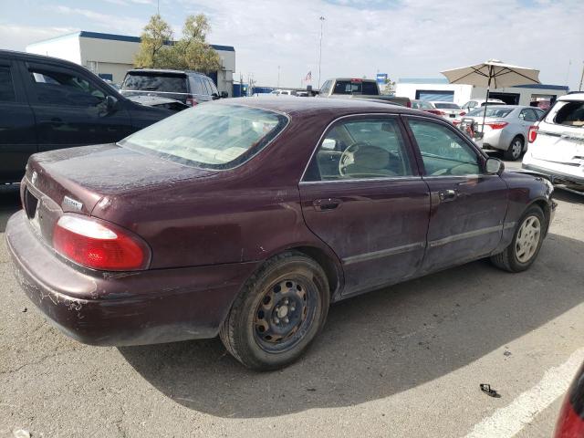 1YVGF22C825307139 - 2002 MAZDA 626 LX MAROON photo 3