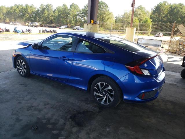 2HGFC4B53GH314427 - 2016 HONDA CIVIC LX BLUE photo 2