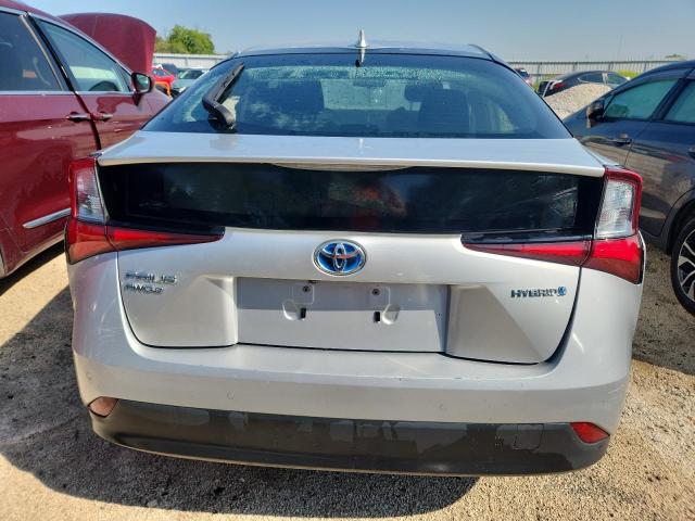 JTDL9RFU6K3005769 - 2019 TOYOTA PRIUS SILVER photo 6