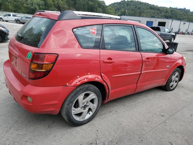 5Y2SL62864Z435404 - 2004 PONTIAC VIBE RED photo 3