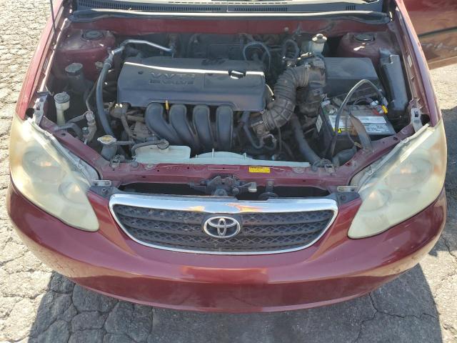 1NXBR32E66Z593918 - 2006 TOYOTA COROLLA CE RED photo 11