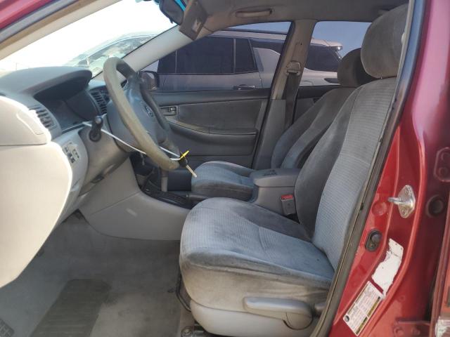 1NXBR32E66Z593918 - 2006 TOYOTA COROLLA CE RED photo 7