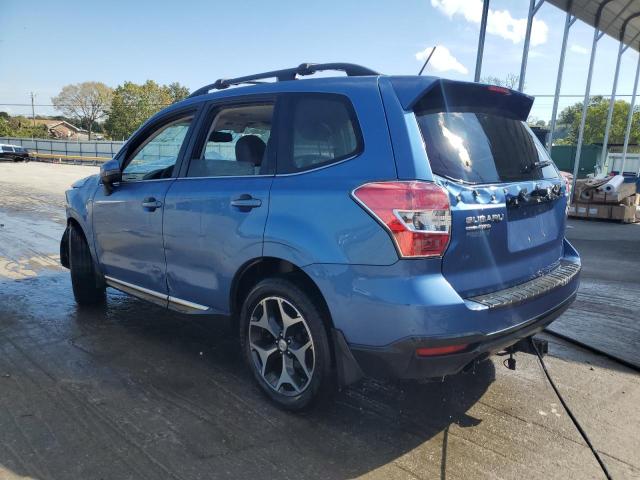 JF2SJGWC0FH574027 - 2015 SUBARU FORESTER 2.0XT TOURING BLUE photo 2