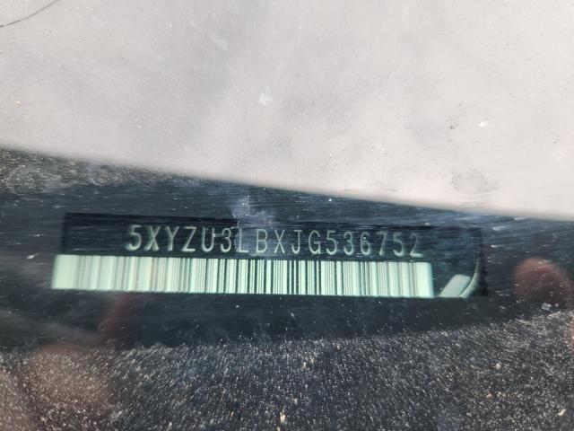 5XYZU3LBXJG536752 - 2018 HYUNDAI SANTA FE S BLACK photo 13