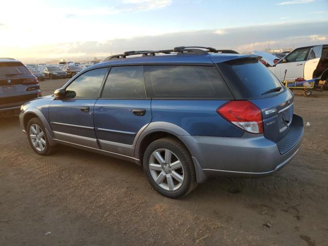 4S4BP61C886357429 - 2008 SUBARU OUTBACK 2.5I BLUE photo 2