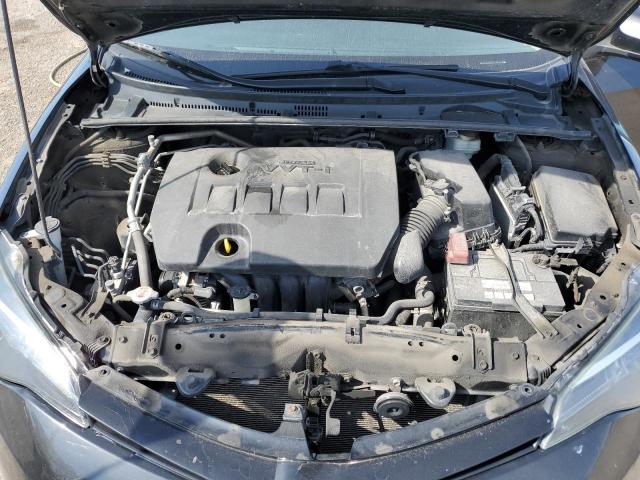 2T1BURHE2JC080510 - 2018 TOYOTA COROLLA L შავი ფოტო 11