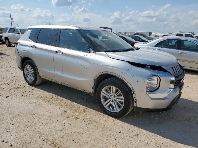 JA4J3TA84NZ035848 - 2022 MITSUBISHI OUTLANDER ES SILVER photo 4