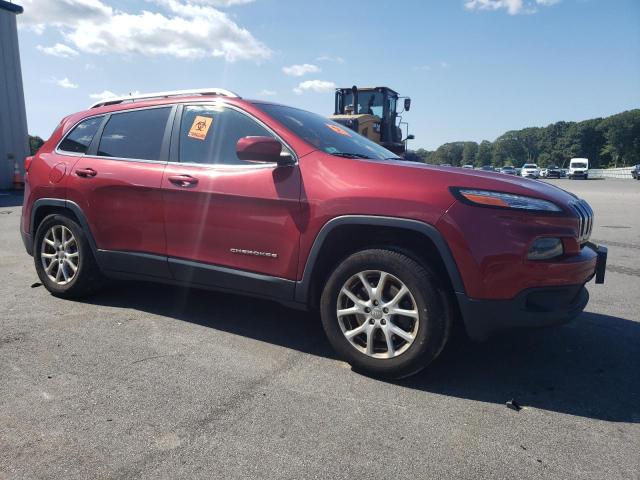 1C4PJMCB2FW765197 - 2015 JEEP CHEROKEE LATITUDE RED photo 4