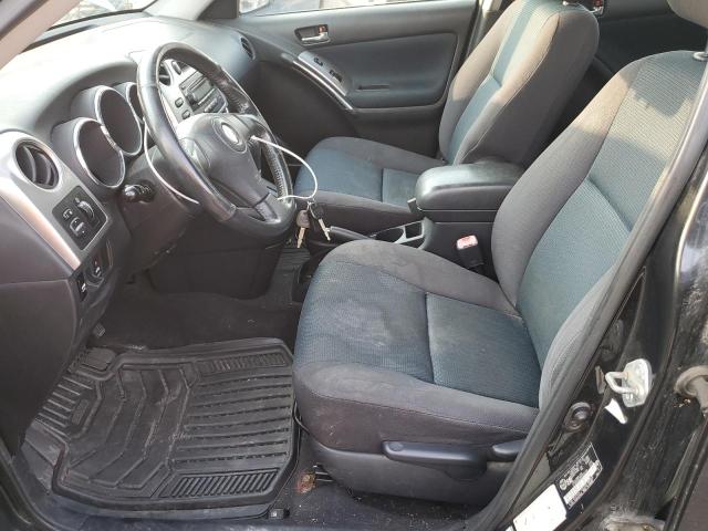 2T1KR32E36C582120 - 2006 TOYOTA COROLLA MA XR BLACK photo 7