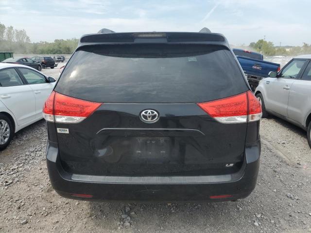 5TDKK3DC6BS025204 - 2011 TOYOTA SIENNA LE BLACK photo 6