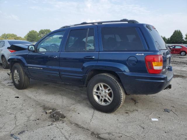 1J4GW68N8XC733285 - 1999 JEEP GRAND CHEROKEE LIMITED BLUE photo 2