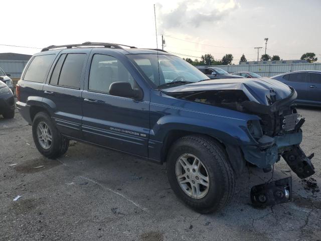 1J4GW68N8XC733285 - 1999 JEEP GRAND CHEROKEE LIMITED BLUE photo 4