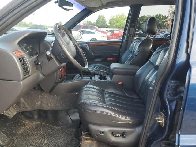 1J4GW68N8XC733285 - 1999 JEEP GRAND CHEROKEE LIMITED BLUE photo 7