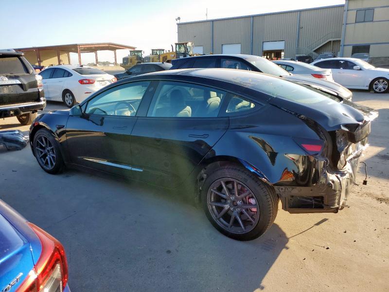 5YJ3E1EA0PF559274 - 2023 TESLA MODEL 3 أسود صورة 2