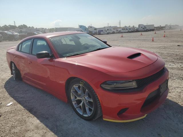 2C3CDXHG7PH546946 - 2023 DODGE CHARGER GT RED photo 4