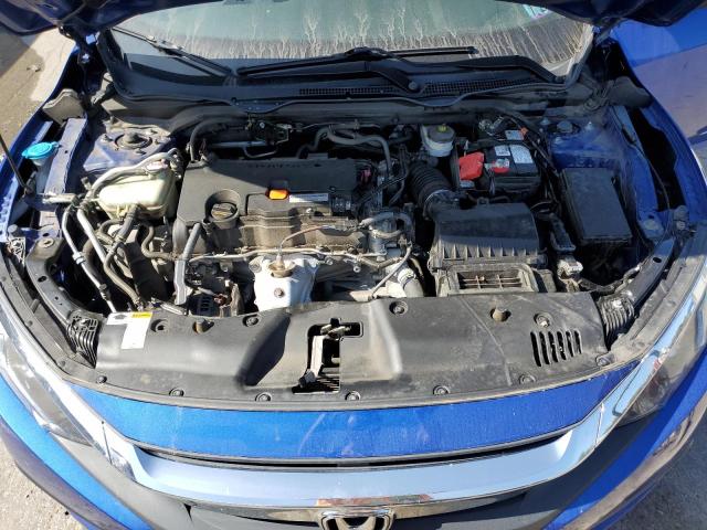 2HGFC2F76JH524026 - 2018 HONDA CIVIC EX BLUE photo 11