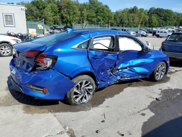 2HGFC2F76JH524026 - 2018 HONDA CIVIC EX BLUE photo 3