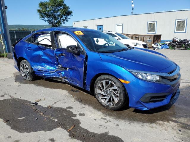 2HGFC2F76JH524026 - 2018 HONDA CIVIC EX BLUE photo 4